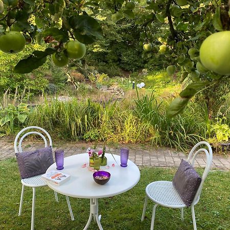 Ferienwohnung In Historischer Villa Mit Gartennutzung ฟูร์ท อิม วัลด์ ภายนอก รูปภาพ